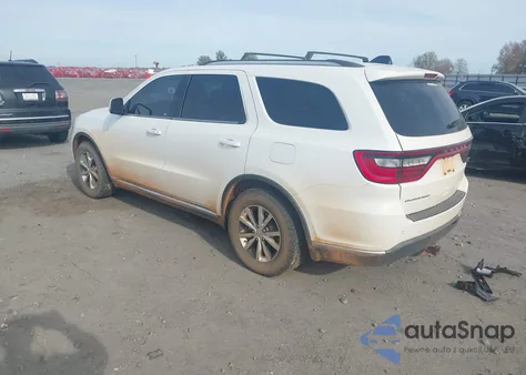 2016 Dodge Durango Limited z USA, uszkodzony, nr VIN 1C4RDHDG1GC322284